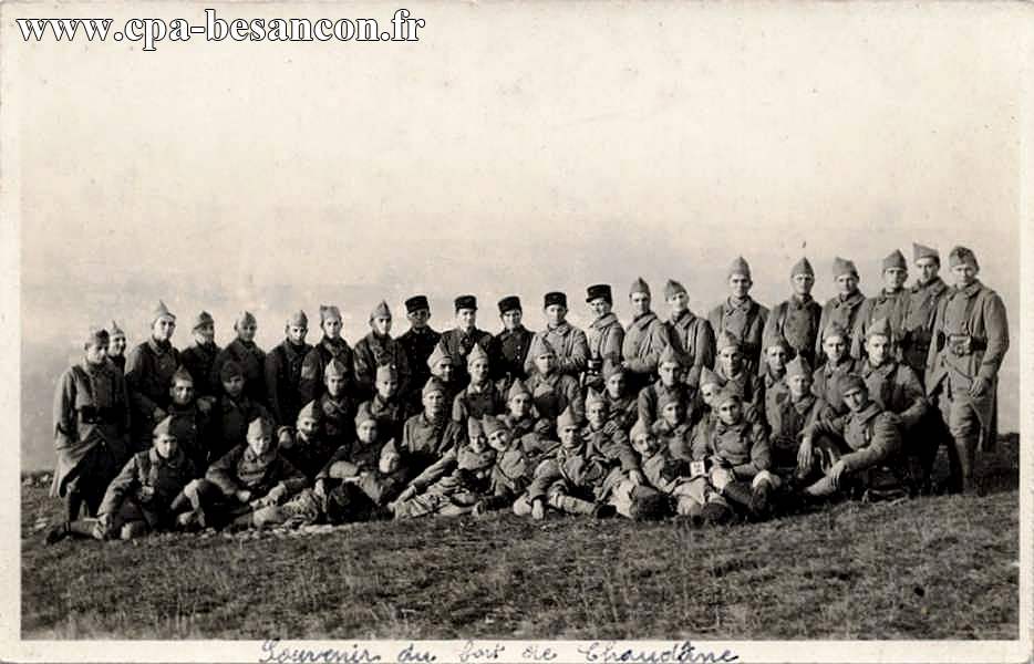 Souvenir du fort de Chaudâne